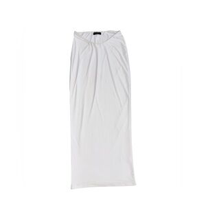 naked wardrobe White Maxi Skirt